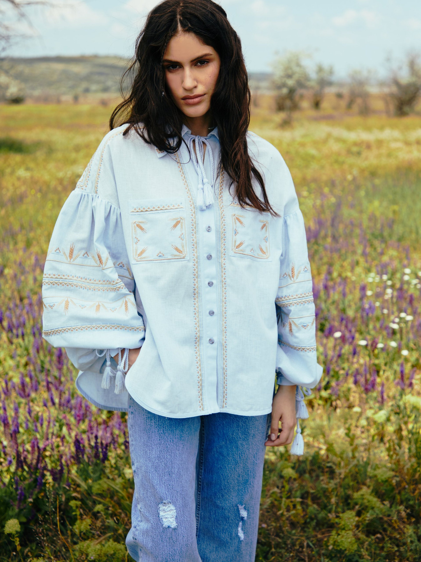 Вышитая рубашка Gepur модель 42710 Фото