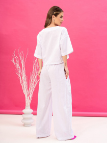 Костюм ISSA Plus модель 14047_white Фото