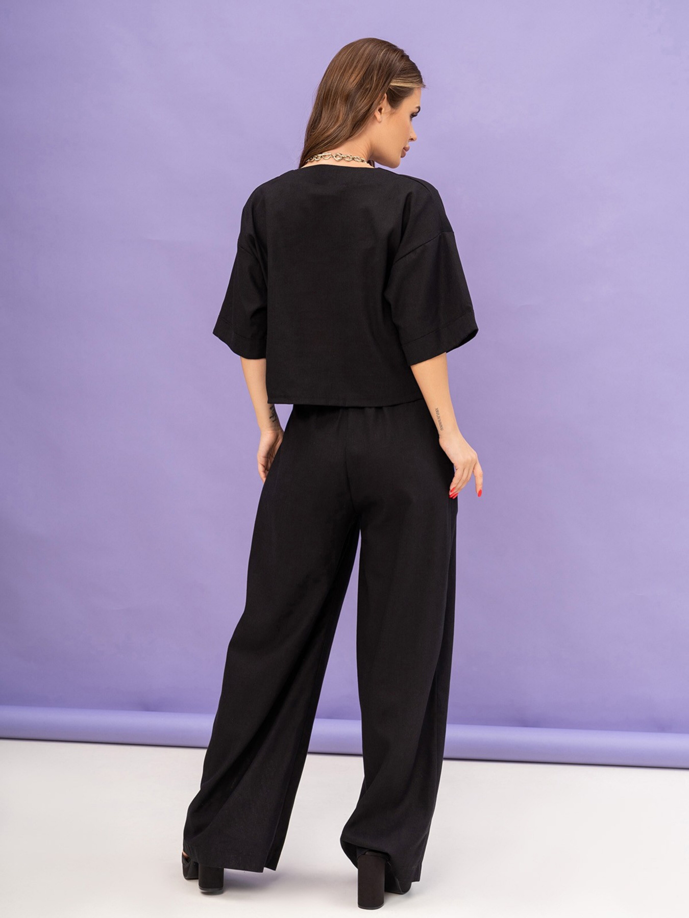 Костюм ISSA Plus модель 14047_black Фото