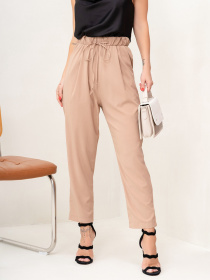 Повседневные штаны ISSA Plus модель 14050_beige Повседневные штаны ISSA Plus модель 14050_beige Фото