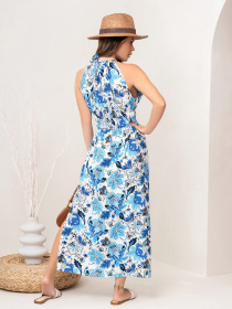 Сарафан ISSA Plus модель 14067_blue Фото