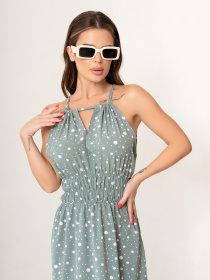 Сарафан ISSA Plus модель 14068_olive Фото