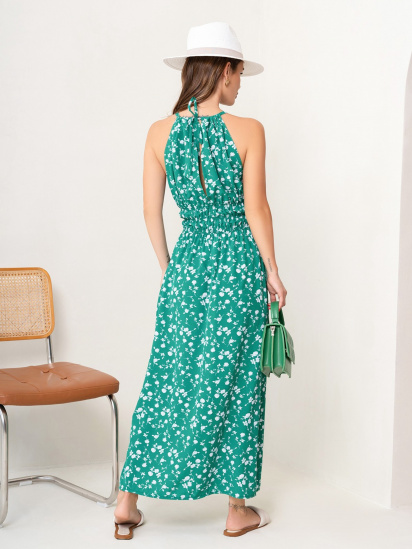 Сарафан ISSA Plus модель 14069_green — фото 3 - INTERTOP