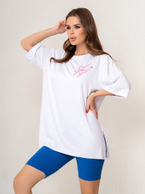 Футболка ISSA Plus модель 14079_white Фото