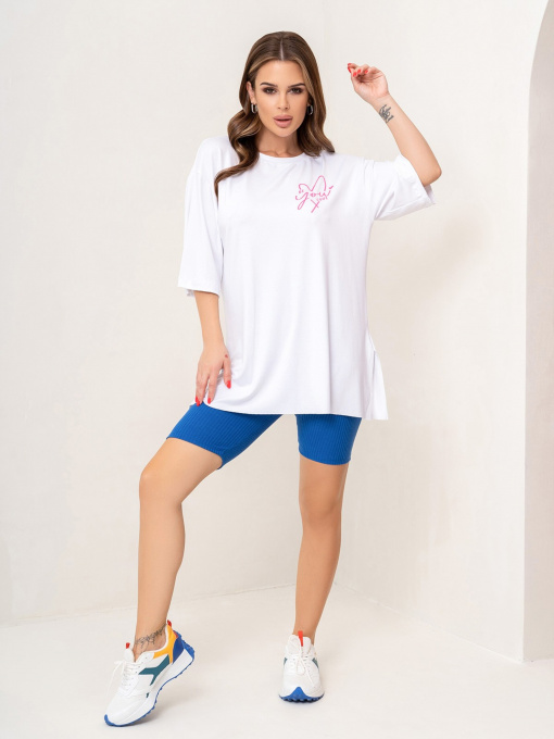 Футболка ISSA Plus модель 14079_white Фото