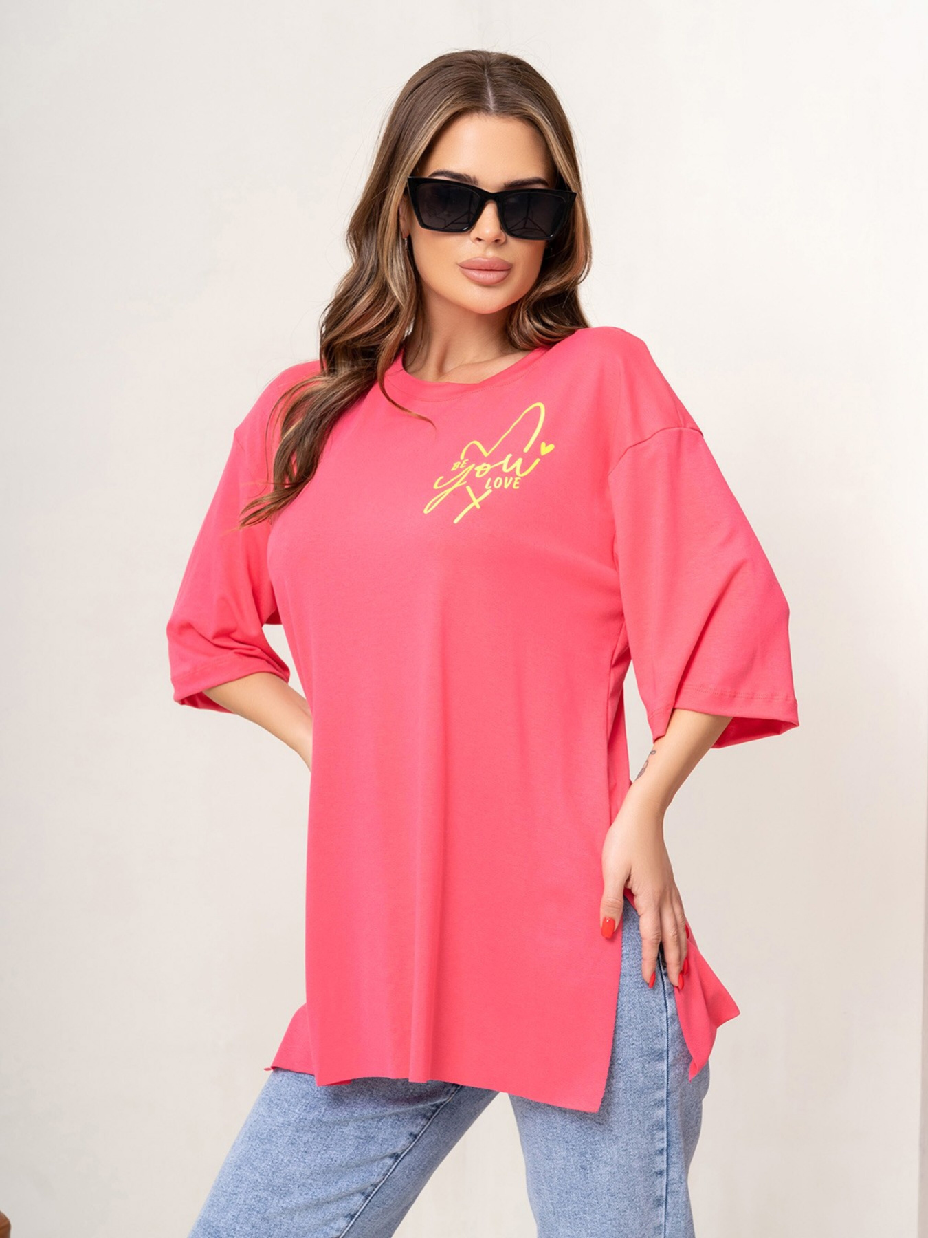 Футболка ISSA Plus модель 14079_crimson Фото