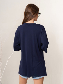 Футболка ISSA Plus модель 14079_blue Фото