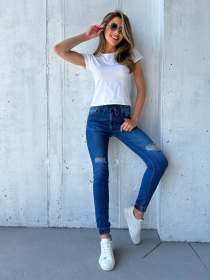 Скинни джинсы ISSA Plus модель WN20-499_blue Фото