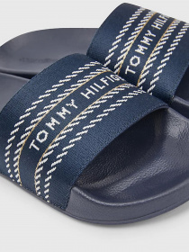 Шлёпанцы Tommy Hilfiger модель FW0FW07153-DW6 Фото