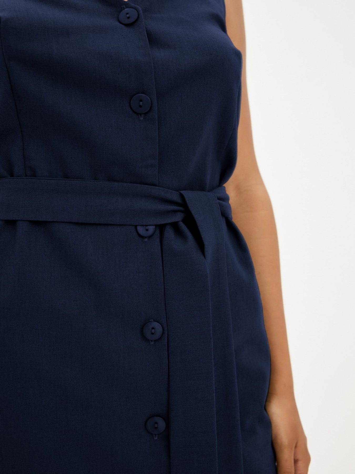 Сарафан ISSA Plus модель 10831_darkblue Фото