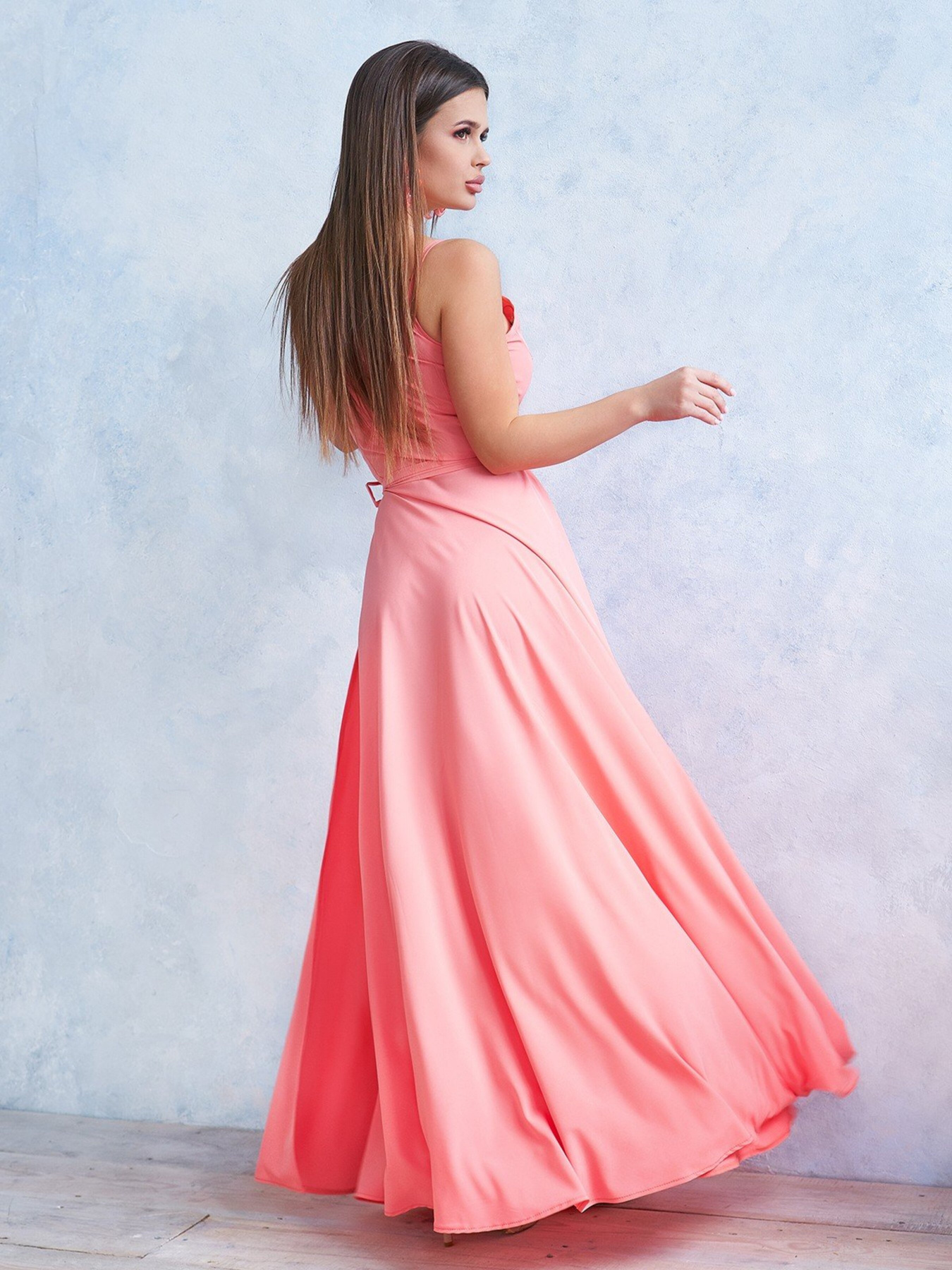 Сарафан ISSA Plus модель 11745_pink Сарафан ISSA Plus модель 11745_pink Фото