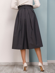 Юбка миди ISSA Plus модель 12464_grey Фото