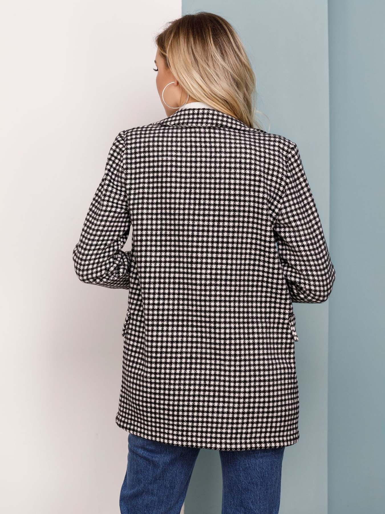 Пиджак ISSA Plus модель 12476_black Фото