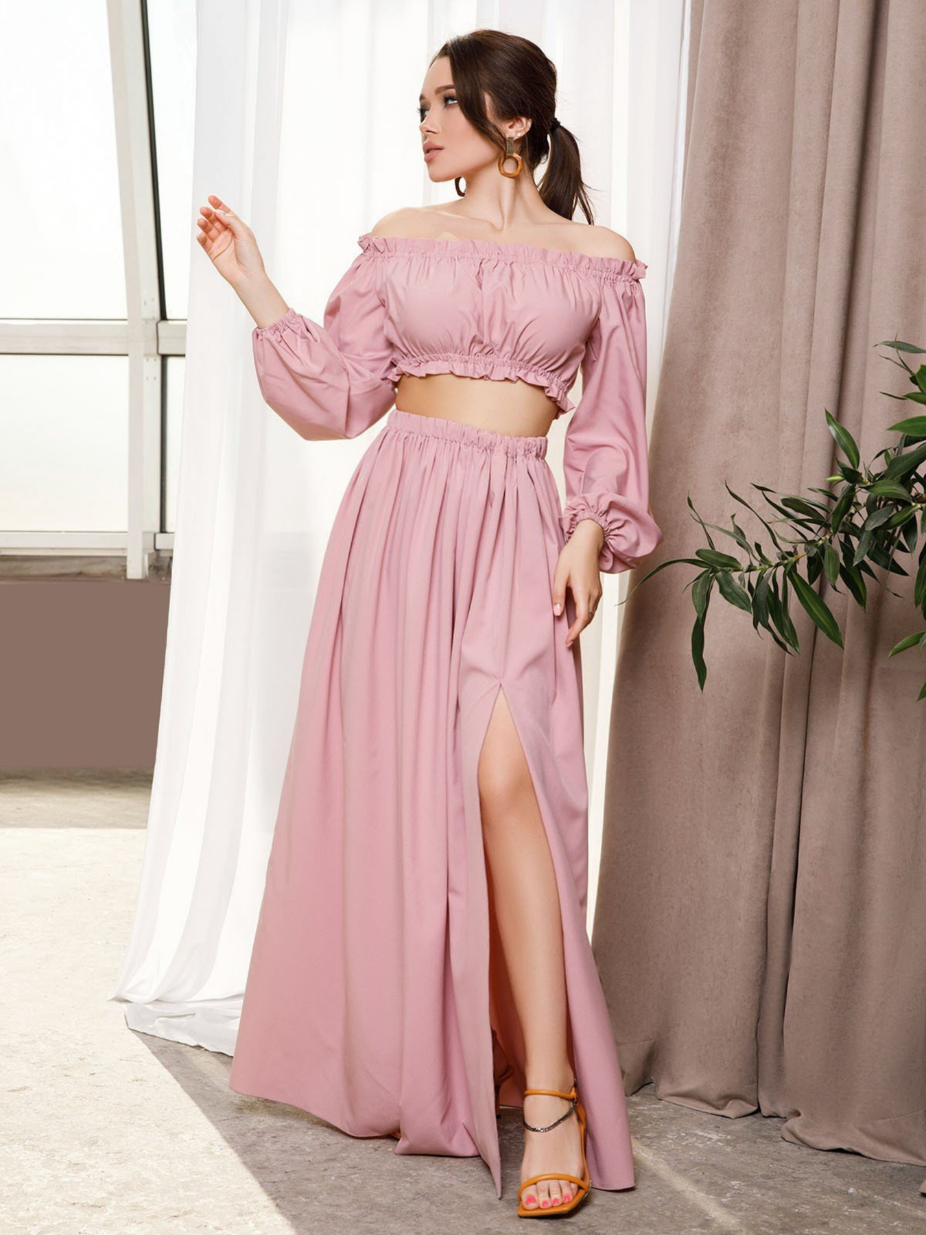 Костюм ISSA Plus модель 12690_pink Фото