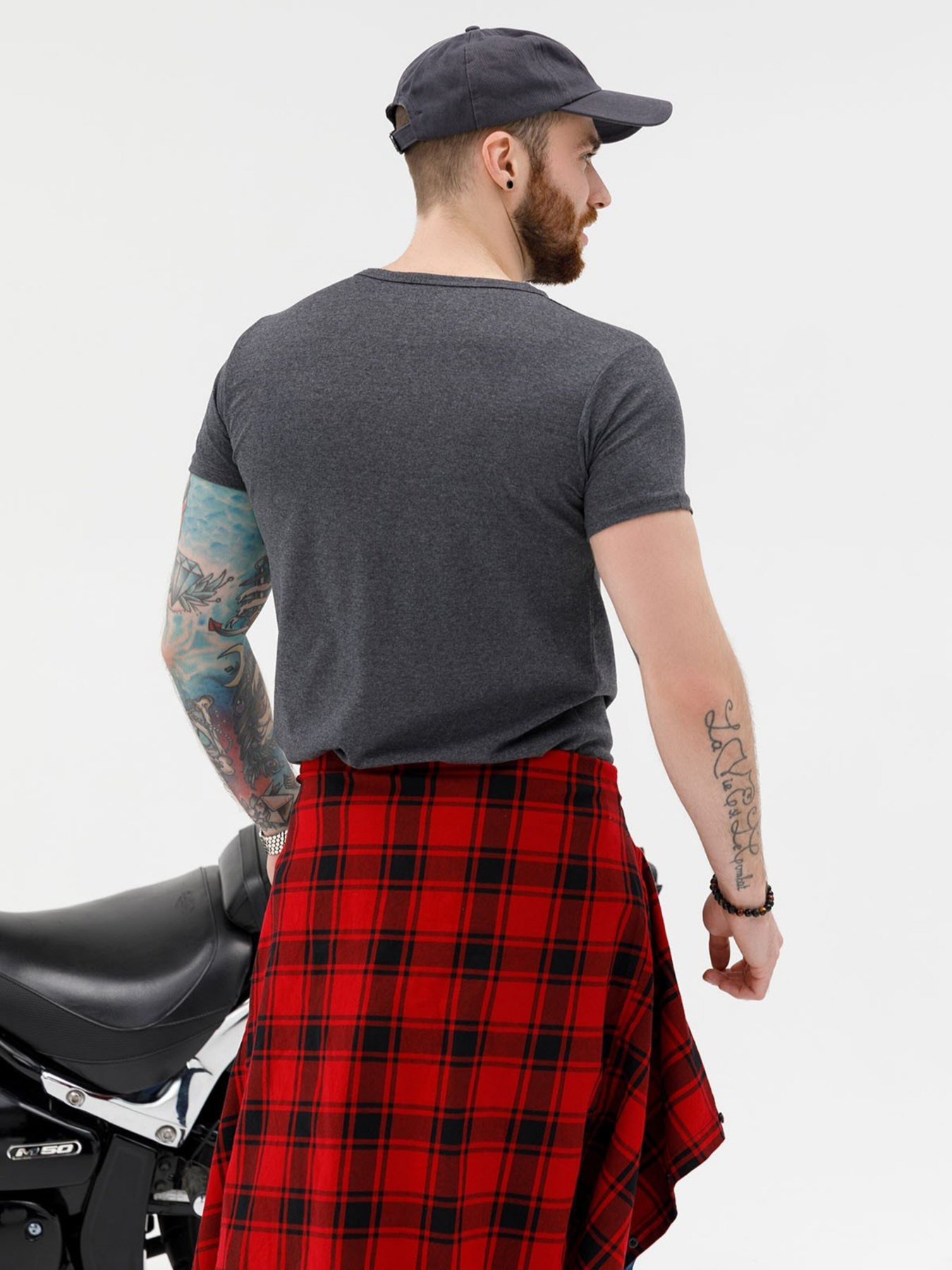 Футболка ISSA Plus модель GN4-08_darkgray Фото