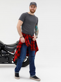 Футболка ISSA Plus модель GN4-08_darkgray Фото