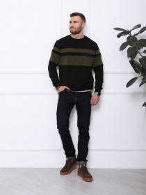 Свитшот ISSA Plus модель GN-413_black Фото