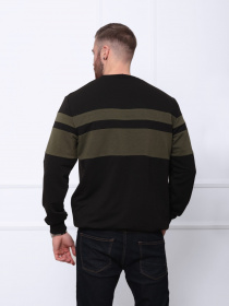 Свитшот ISSA Plus модель GN-413_black Фото