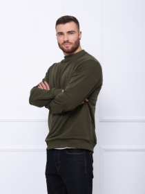 Свитшот ISSA Plus модель GN-419_khaki Фото