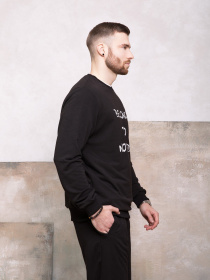 Світшот ISSA Plus модель GN-420_black Світшот ISSA Plus модель GN-420_black Фото