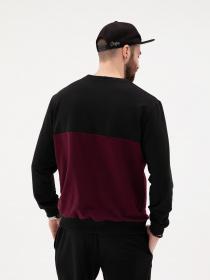 Світшот ISSA Plus Модель GN-427_black Фото