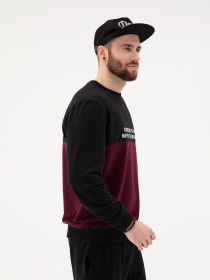 Свитшот ISSA Plus модель GN-427_black Свитшот ISSA Plus модель GN-427_black Фото