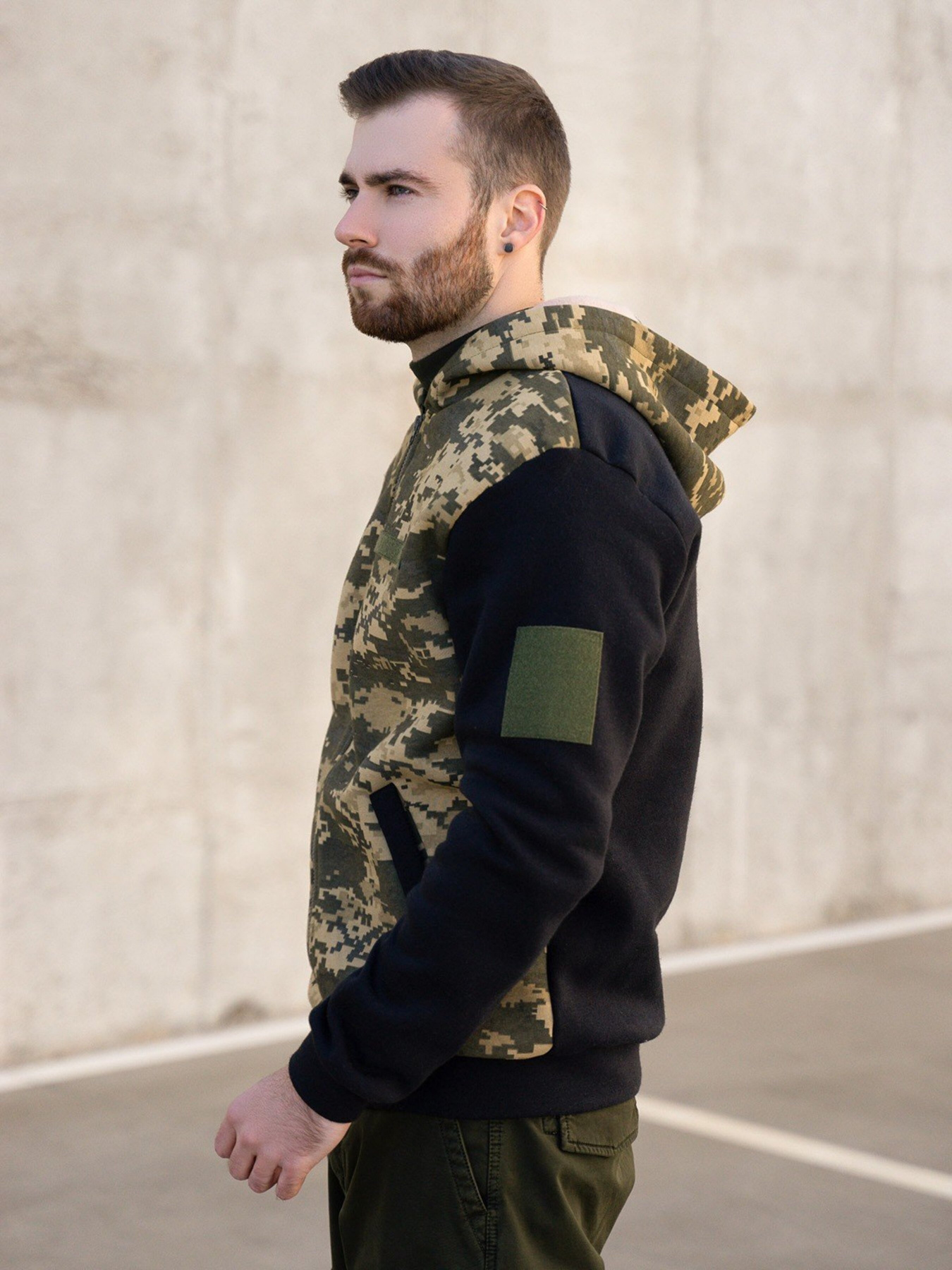 Кофта ISSA Plus модель GN-489_black Фото