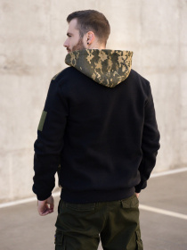 Кофта ISSA Plus модель GN-489_black Фото