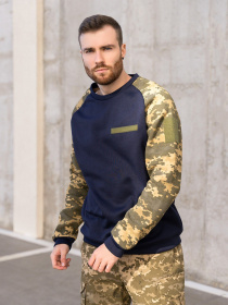 Світшот ISSA Plus модель GN-490_darkblue Світшот ISSA Plus модель GN-490_darkblue Фото