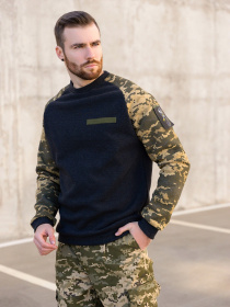 Світшот ISSA Plus модель GN-490_darkgray Світшот ISSA Plus модель GN-490_darkgray Фото