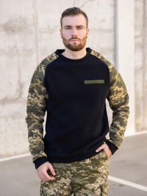 Свитшот ISSA Plus модель GN-490_black Фото