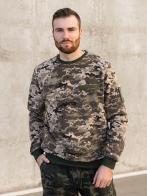 Свитшот ISSA Plus модель GN-491_multicolor Фото