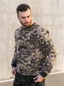 Світшот ISSA Plus модель GN-491_multicolor Світшот ISSA Plus модель GN-491_multicolor Фото