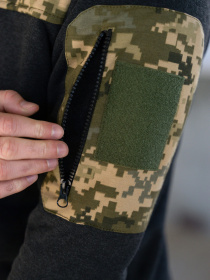 Кофта ISSA Plus модель GN-492_darkgray Фото