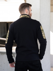 Кофта ISSA Plus модель GN-492_black Фото