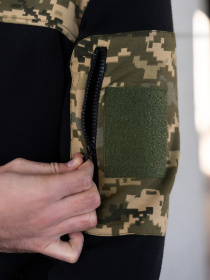 Кофта ISSA Plus модель GN-492_black Фото