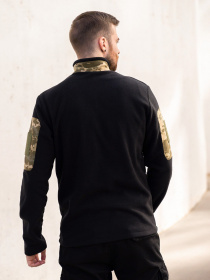 Кофта ISSA Plus модель GN-494_black Фото