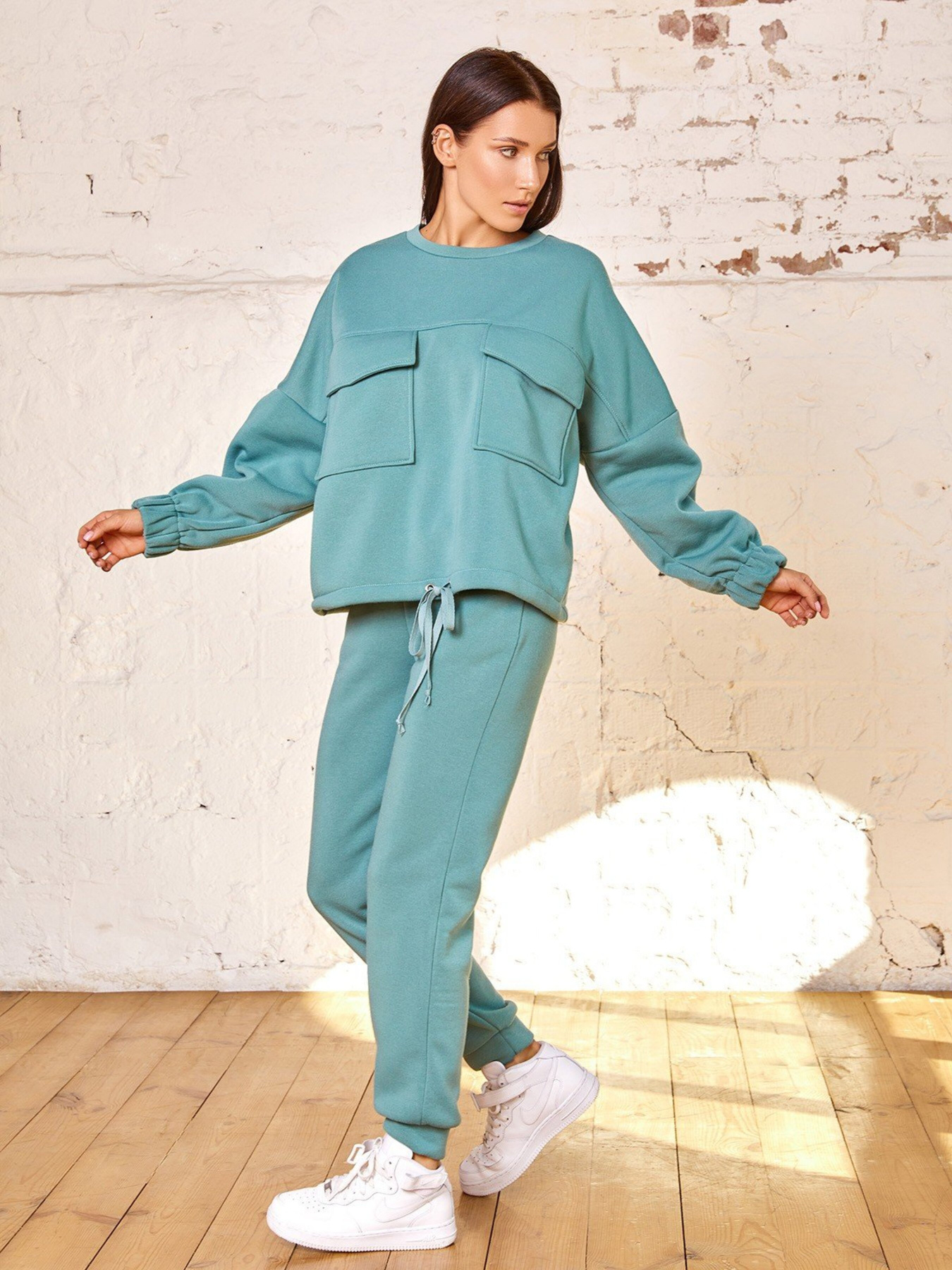 Костюм ISSA Plus модель SA-342_green Фото