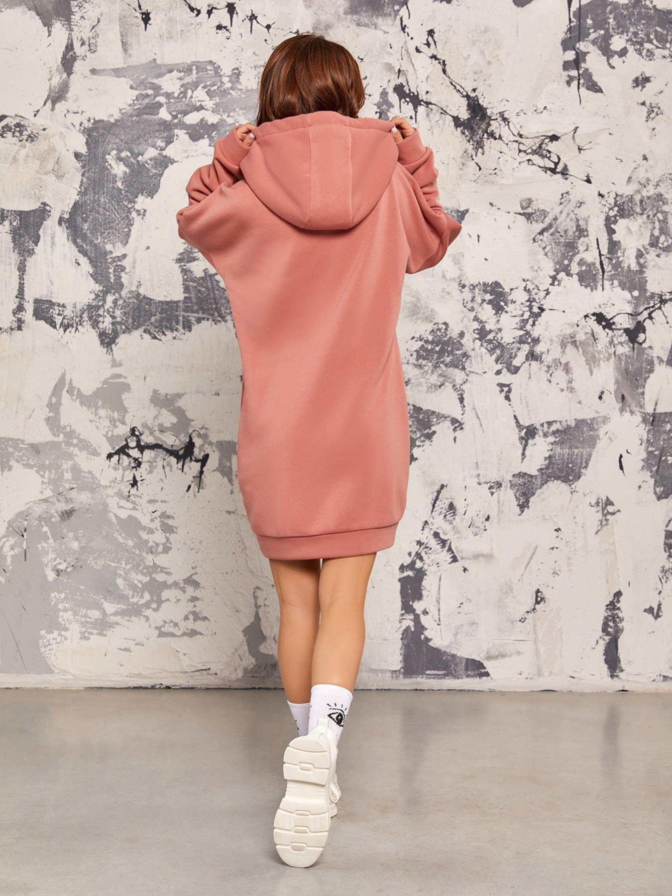 Сукня міні ISSA Plus модель SA-344_pink Фото