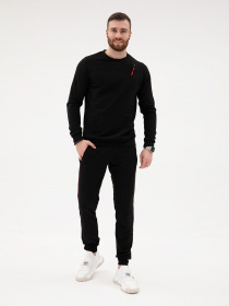 Свитшот ISSA Plus модель SG-10_black Фото