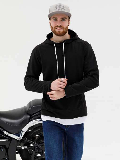 Худі ISSA Plus модель SG-17_black Фото