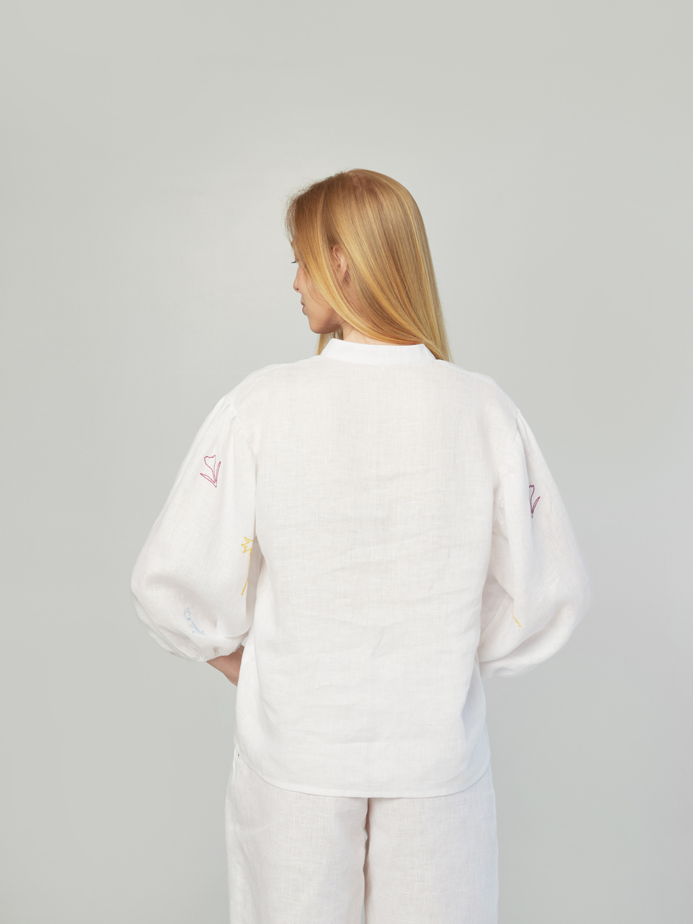 Вышитая рубашка GNIZDO модель ELBPSSC-002 Фото