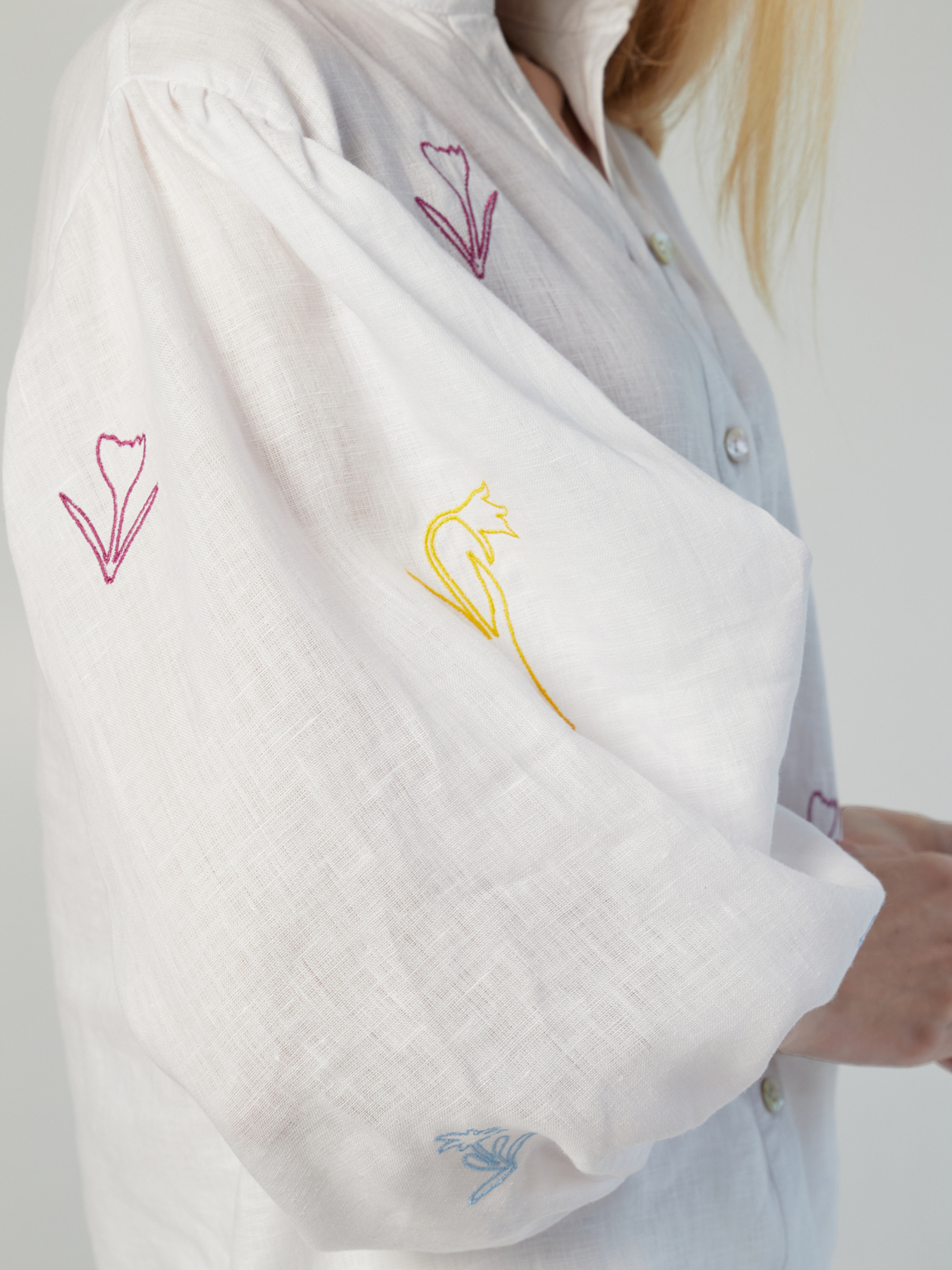Вишита сорочка GNIZDO модель ELBPSSC-002 Фото
