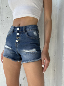 Джинсові шорти ISSA Plus модель WN20-489_blue Фото