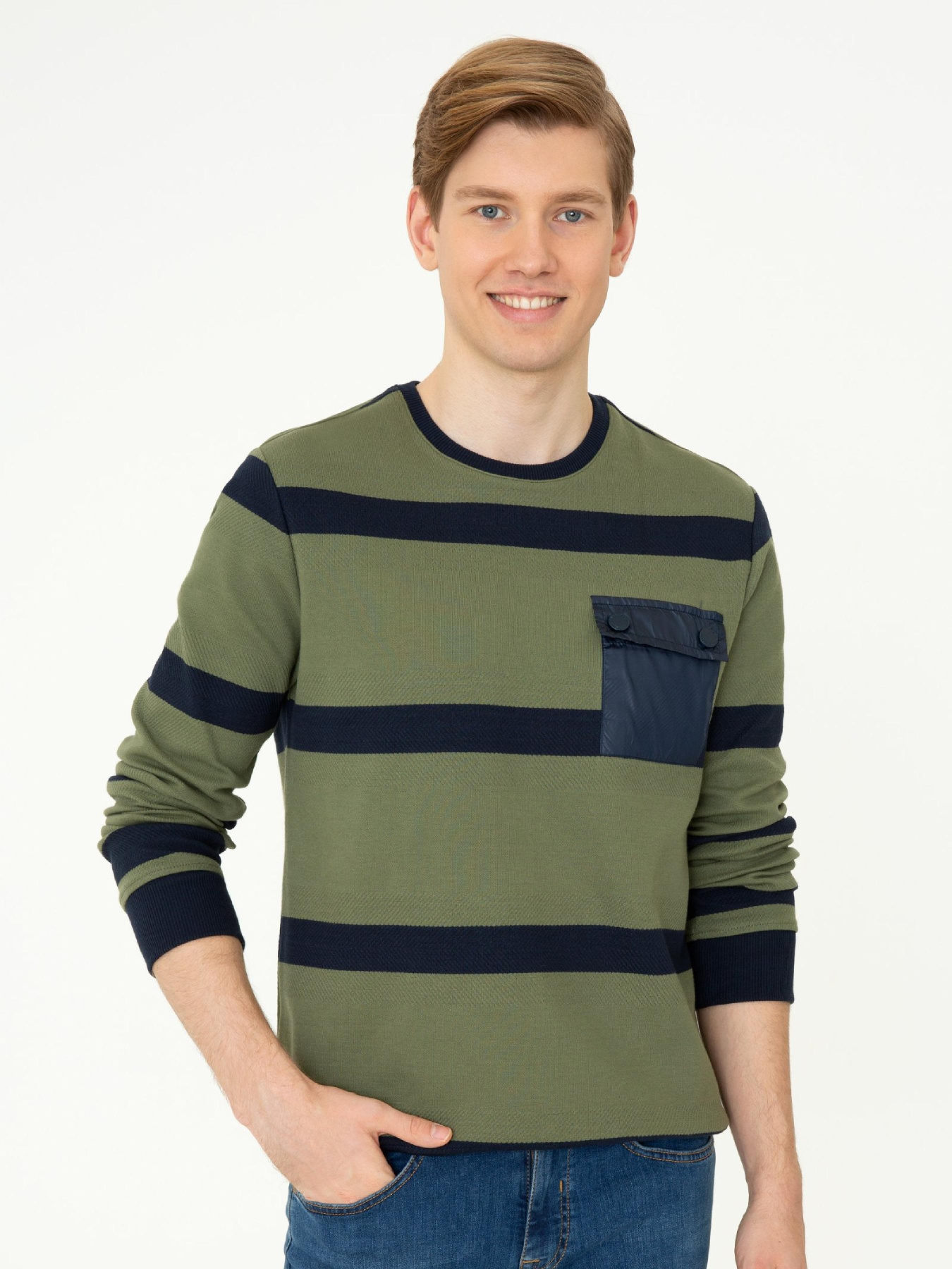 Світшот US Polo модель G081SZ082.000.1256762.VR027 Фото