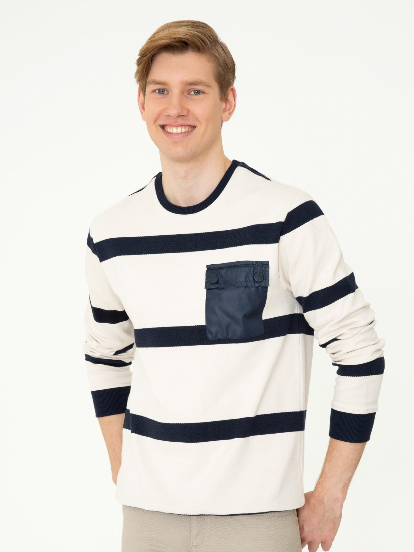 Свитшот US Polo модель G081SZ082.000.1256762.VR071 Фото