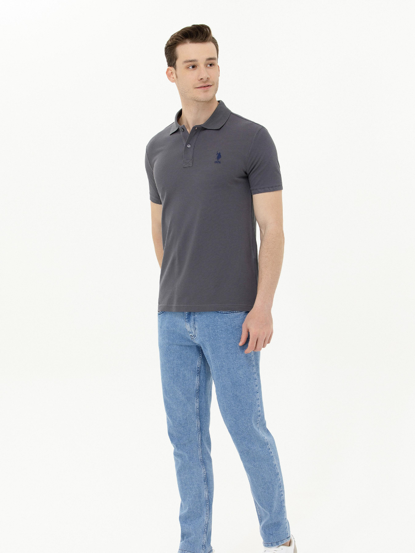 Поло US Polo модель USPAINT.1572929.VR006 Фото