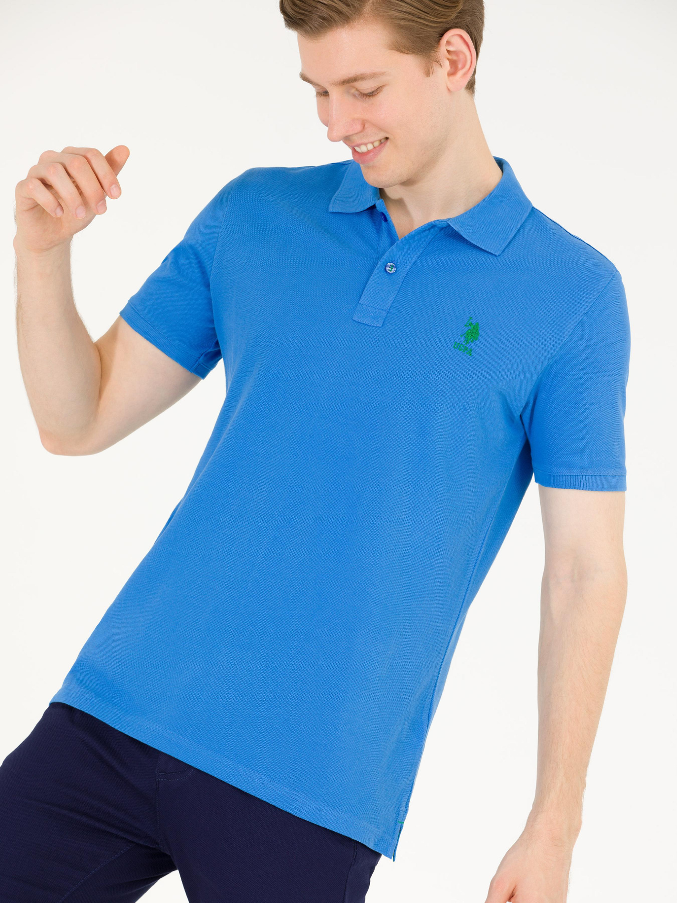 Поло US Polo модель G081SZ011.000.1572929.VR045 Фото