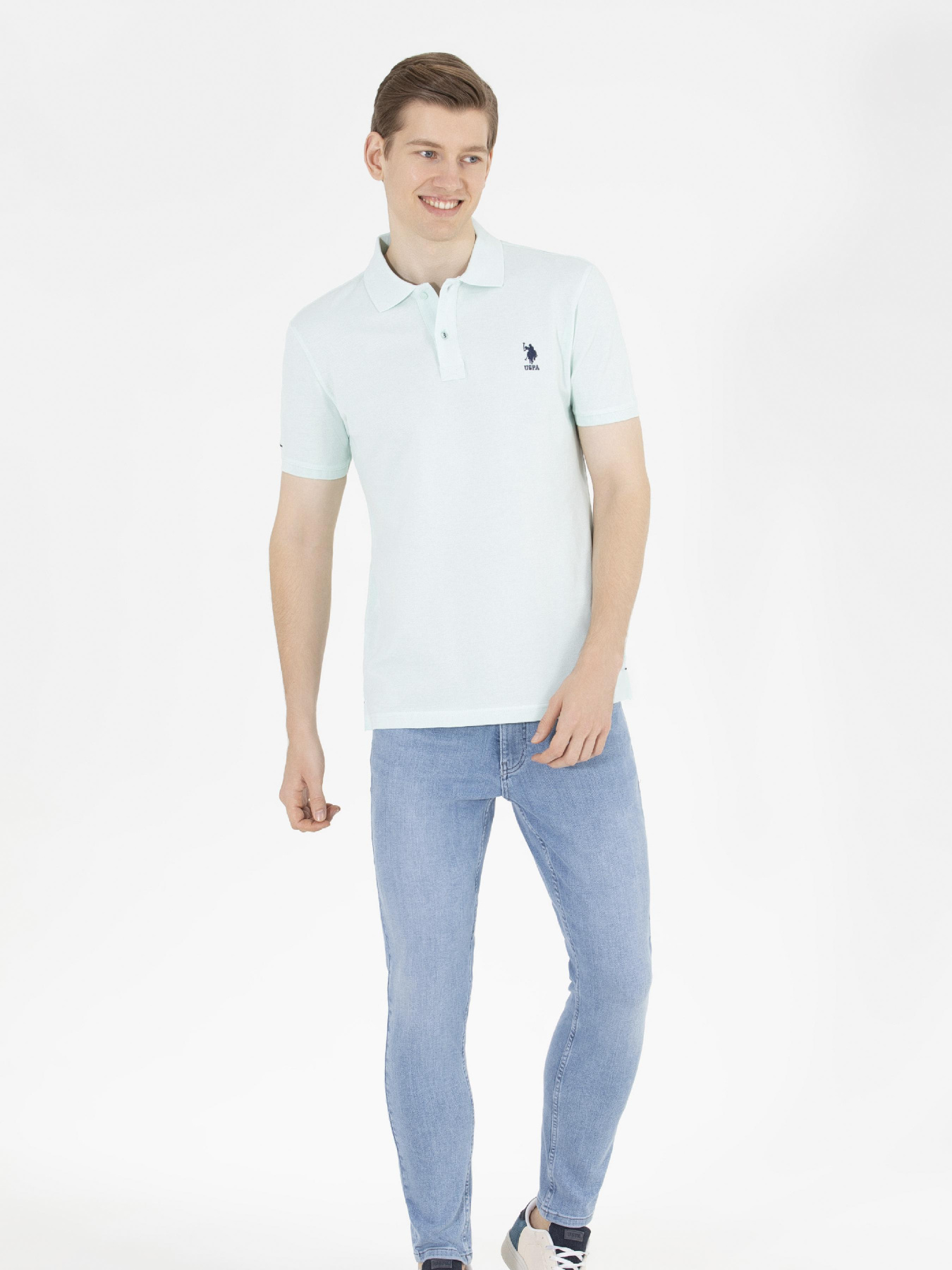 Поло US Polo модель G081SZ011.000.1572929.VR083 Фото