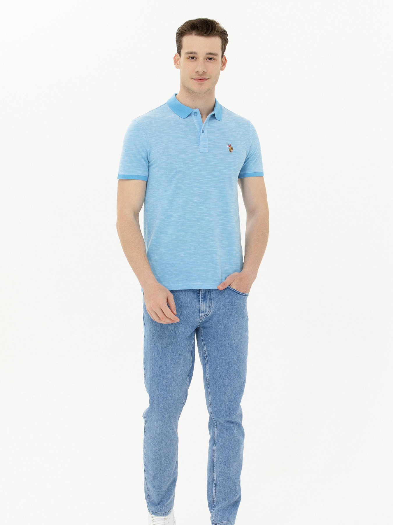 Поло US Polo модель USPAINT.1573535.VR093 Фото